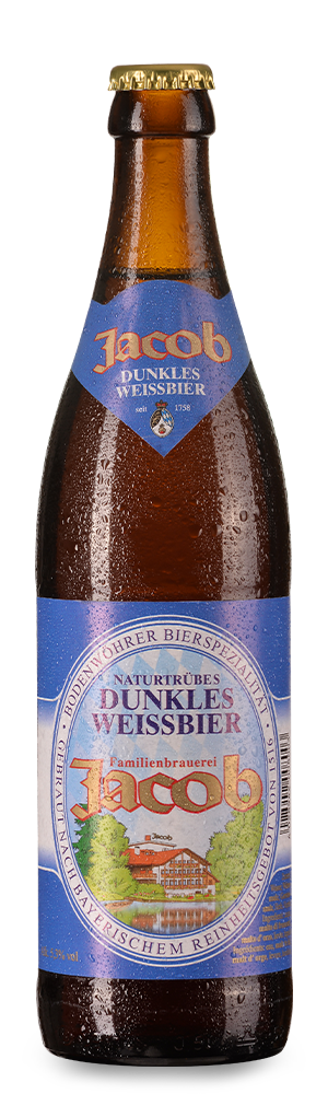 Abbildung Flasche Jacob Dunkles Weissbier