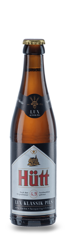 Abbildung Flasche Hütt Lux Pils