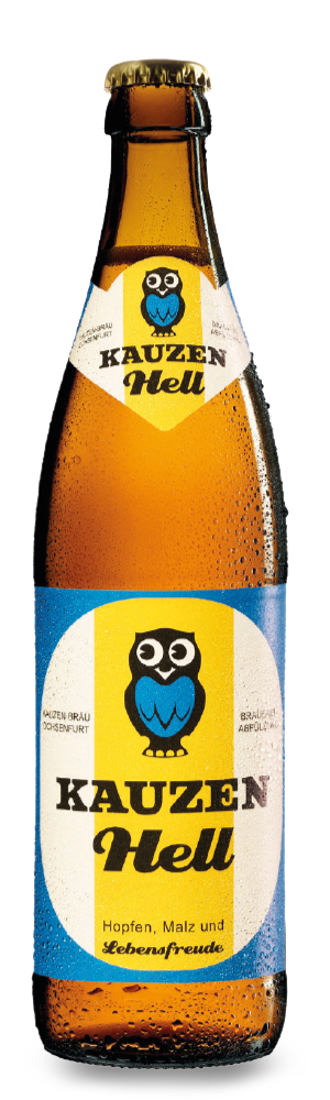 Abbildung Flasche Kauzen Hell - Retro Edition