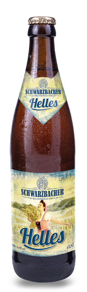Abbildung Flasche Schwarzbacher Helles