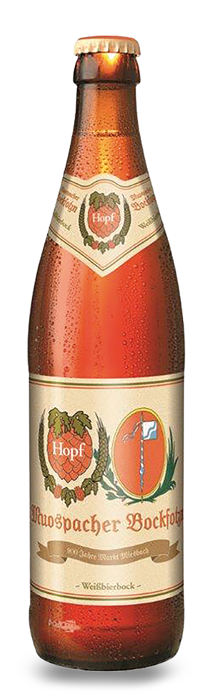 Abbildung Flasche Muospacher Bockfotzn
